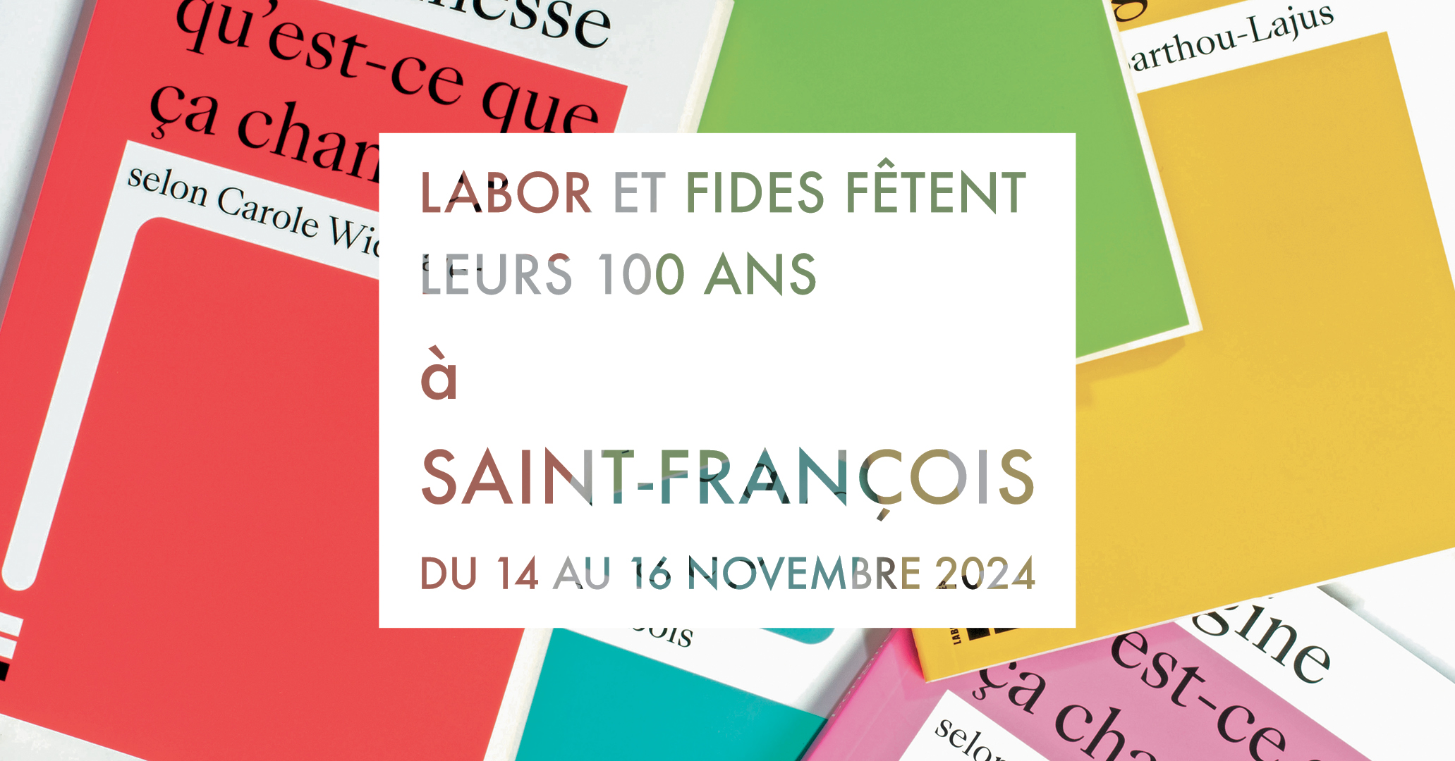 Affiche couverture Labor et Fides